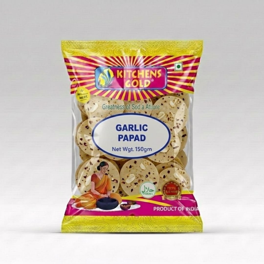 Garlic Pappad 150g