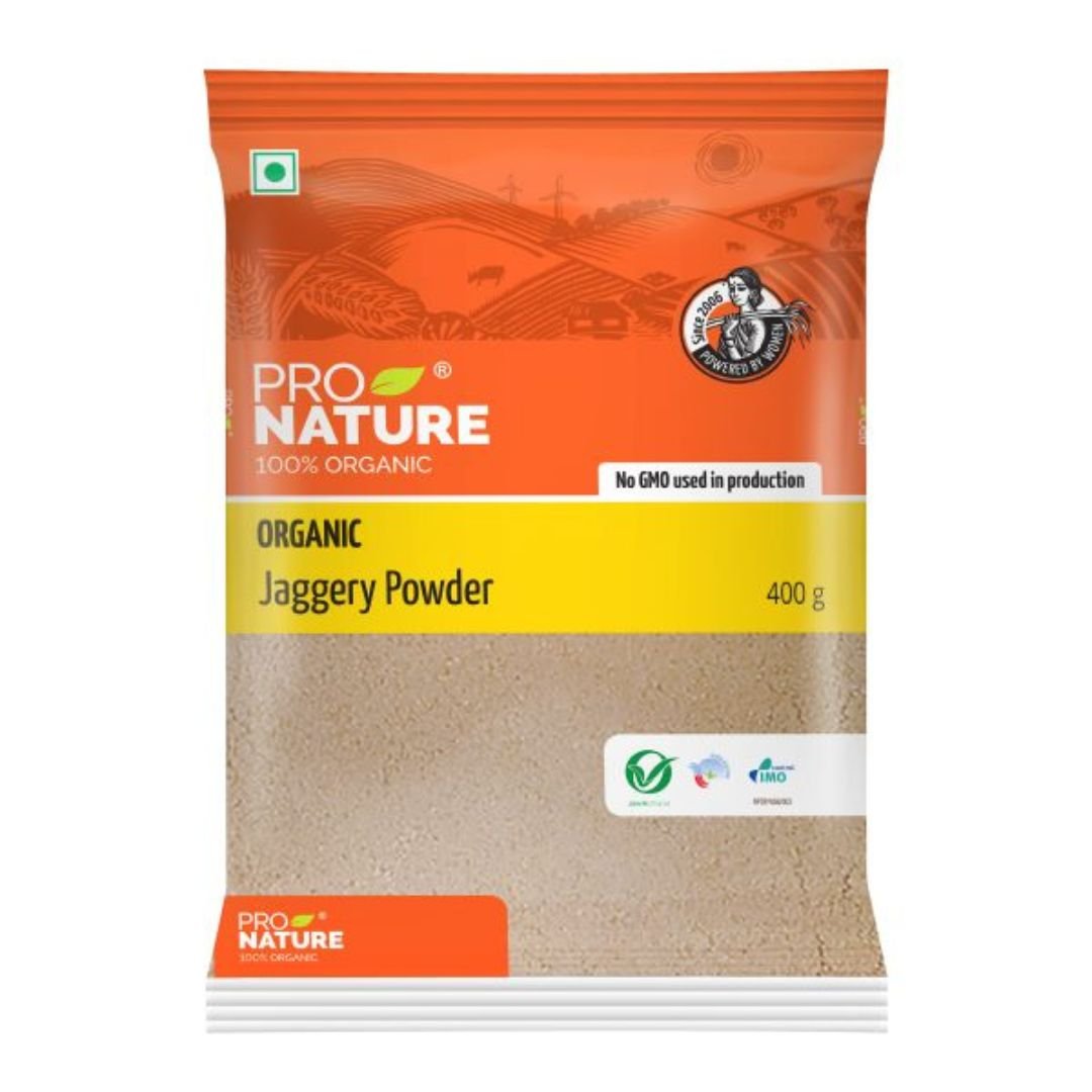 organic Jaggery Powder 400g (Pouch)