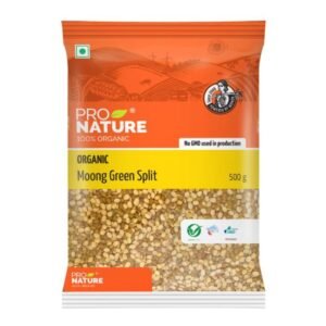 organic Moong Green Split 500g