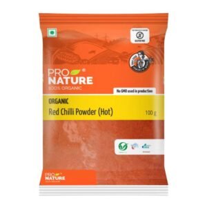 organic Red Chilli Powder (Hot) 100g