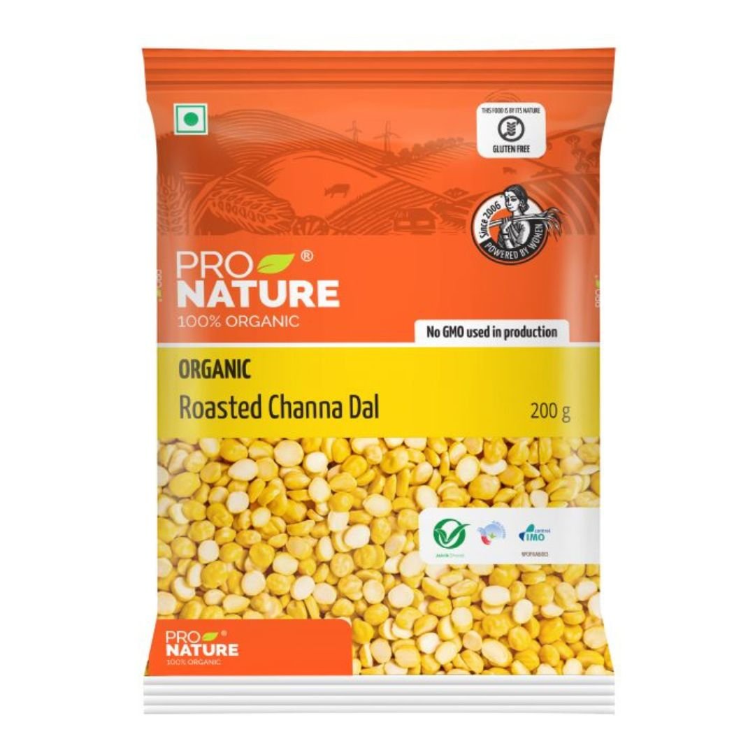 organic Roasted Channa Dal 200g